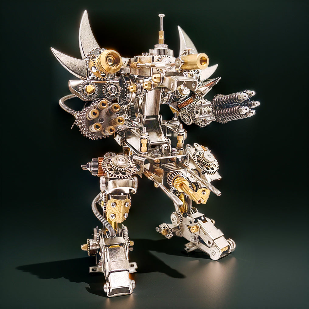 DIY 3D Metal Mechanical  Magnetic Mecha Puzzle Assembly Model Kit