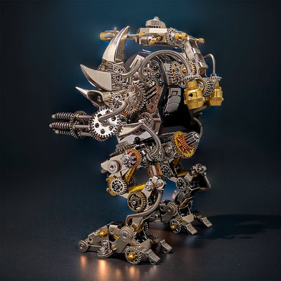 DIY 3D Metal Mechanical  Magnetic Mecha Puzzle Assembly Model Kit