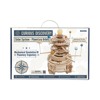 PUUZZLE Mechanical Orrery ST001 3D Wooden Puzzle