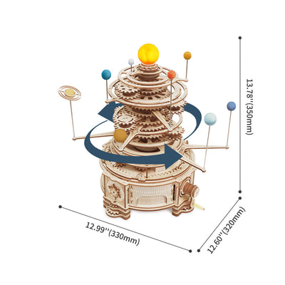 PUUZZLE Mechanical Orrery ST001 3D Wooden Puzzle