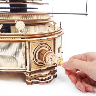 PUUZZLE Mechanical Orrery ST001 3D Wooden Puzzle