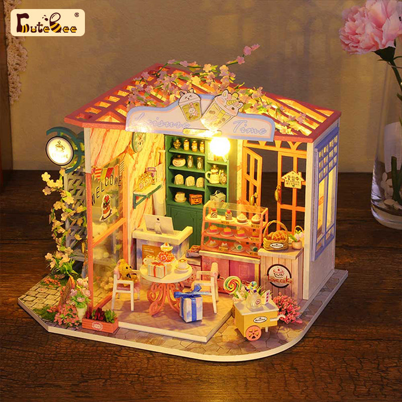 PUUZZLE 1:24 DIY Dollhouse Kit ( Story of Flowers )