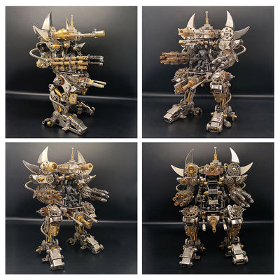 DIY 3D Metal Mechanical  Magnetic Mecha Puzzle Assembly Model Kit