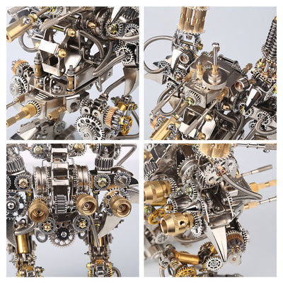 DIY 3D Metal Mechanical  Magnetic Mecha Puzzle Assembly Model Kit