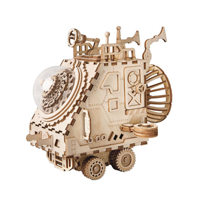 PUUZZLE Spaceship AM681 - DIY Steampunk Music Box