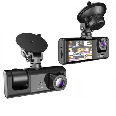 PUUZZLE™ | Dual Channel Dash Cam with Night Vision & 24/7 Parking Surveillance