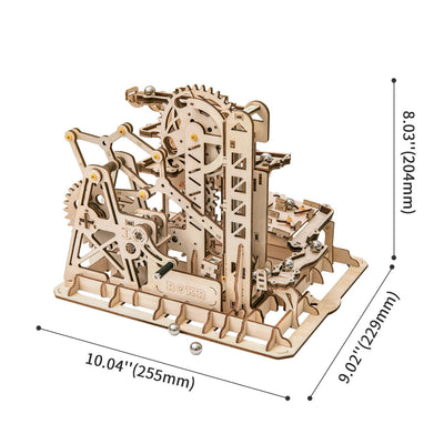 PUUZZLE Tower Coaster LG504 Fortress Marble Run Set