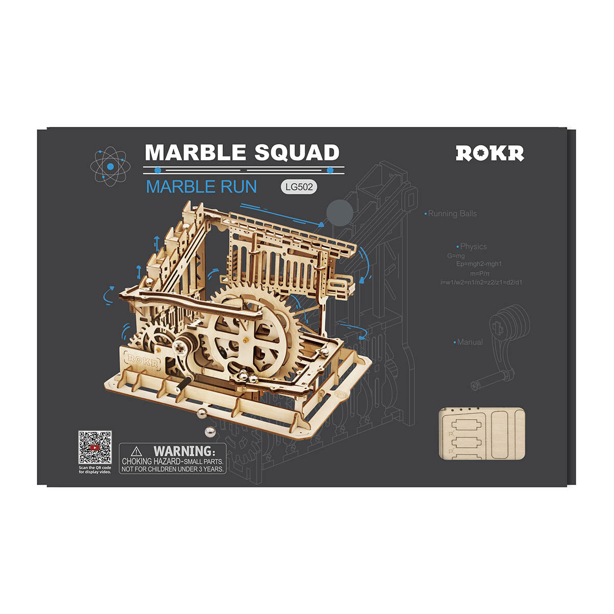 PUUZZLE Marble Squad LG502 Trapdoors Marble Run