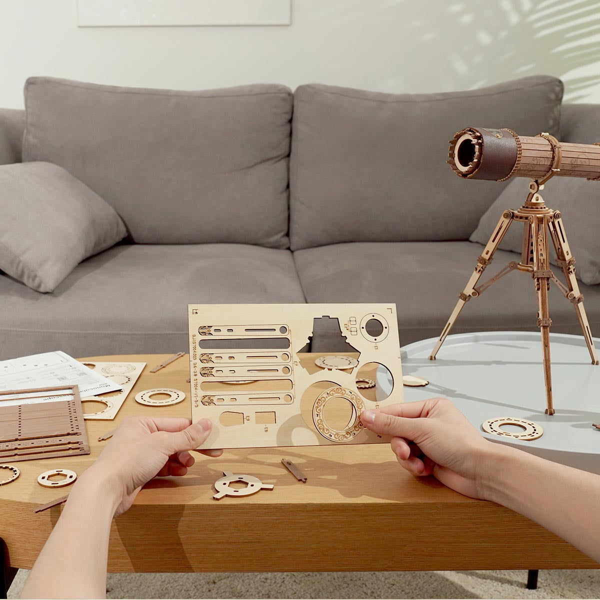 PUUZZLE Monocular Telescope ST004 3D Wooden Puzzle