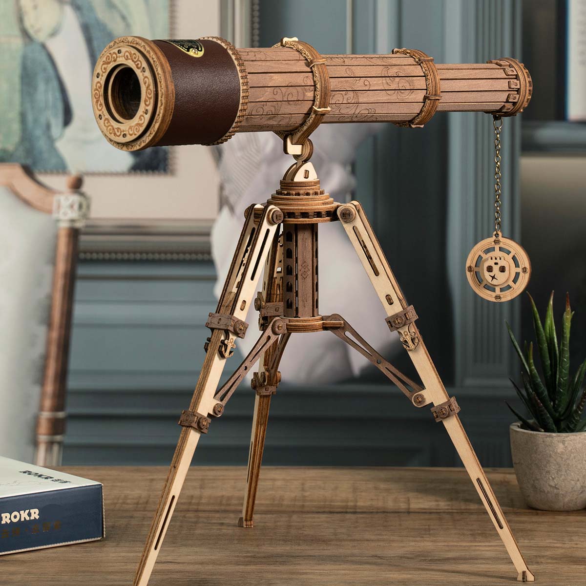 PUUZZLE Monocular Telescope ST004 3D Wooden Puzzle