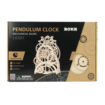 PUUZZLE Pendulum Clock LK501 Mechanical Gears Kit