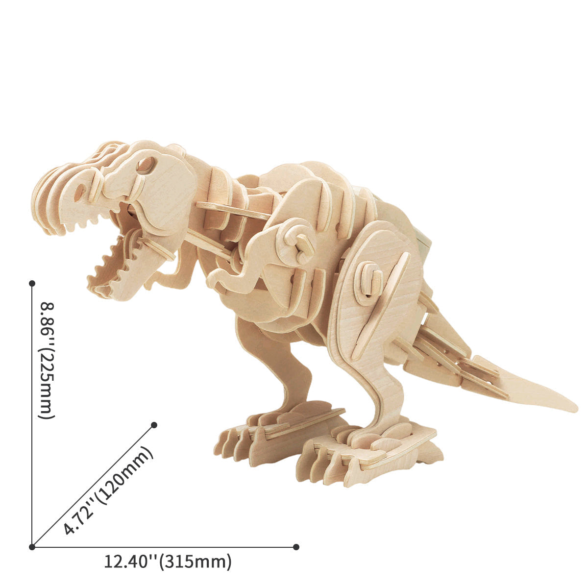 PUUZZLE Robotic Dinosaurs - Sound Control Walking T-Rex D210