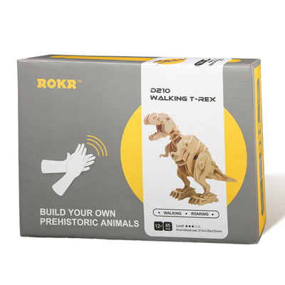 PUUZZLE Robotic Dinosaurs - Sound Control Walking T-Rex D210