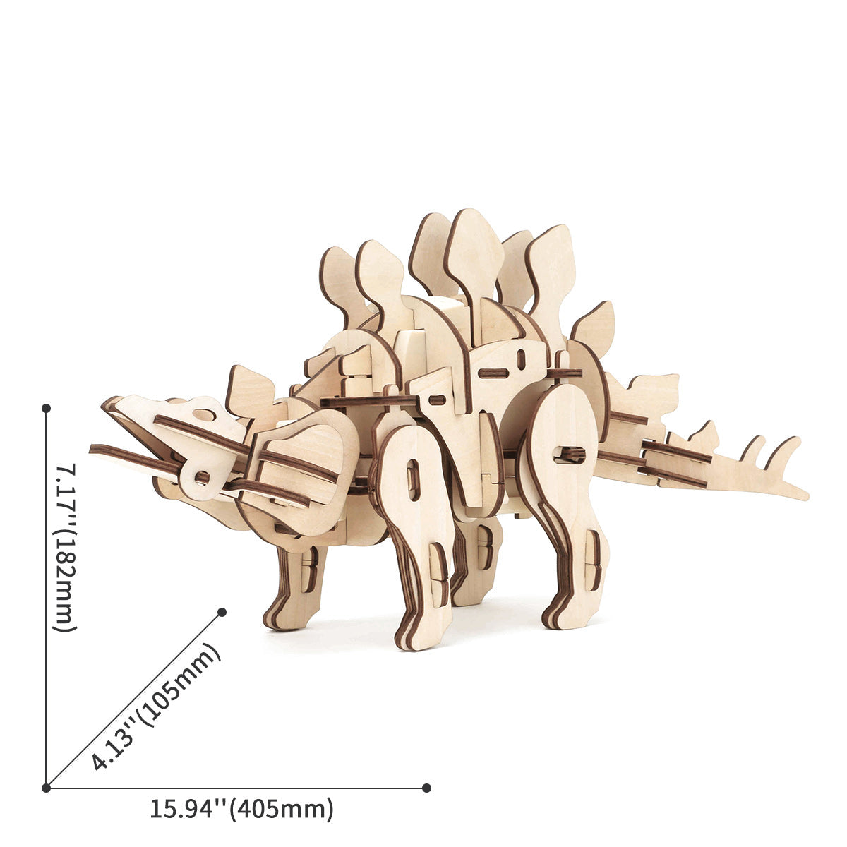 PUUZZLE Robotic Dinosaurs - Stegosaurus D410 ( 3 Control Modes)