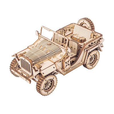 PUUZZLE Army Field Car MC701 -1:18 Scale Jeep Model