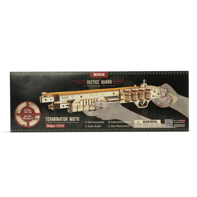 PUUZZLE Terminator M870 -LQ501 - Robotime Justice Guard Gun Toys