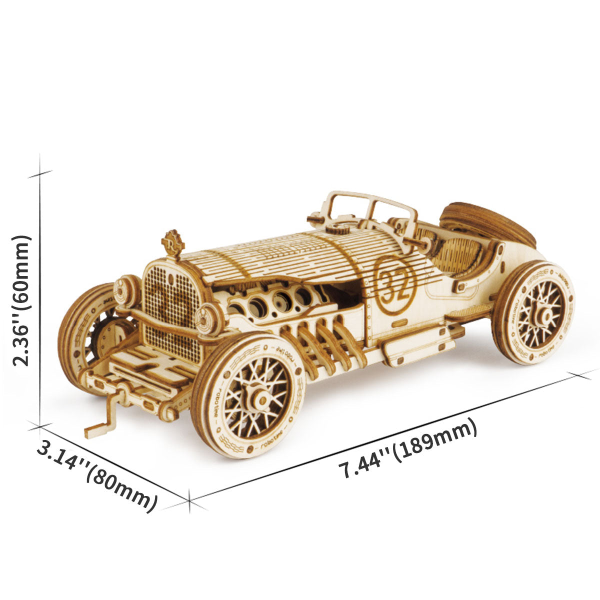 PUUZZLE Grand Prix Car MC401 -1:16 Scale Model